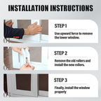 80/88 Zinc Alloy Pulley for PVC Windows & Doors