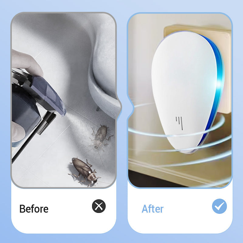 💥Special Price 🔥Last 3 Hours!!🦟Multi-Functional Ultrasonic Silent Pest & Insect Repeller