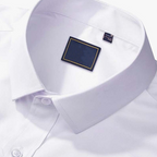 Solid-Color Long-Sleeve Shirt