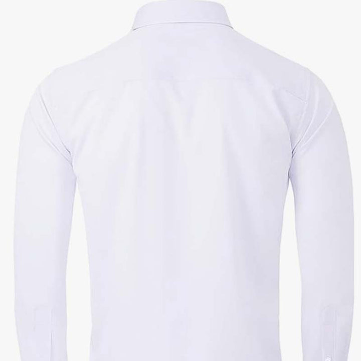 Camisa de manga larga de color liso