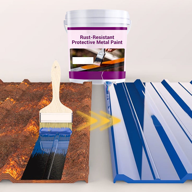 Rust-Resistant Protective Metal Paint