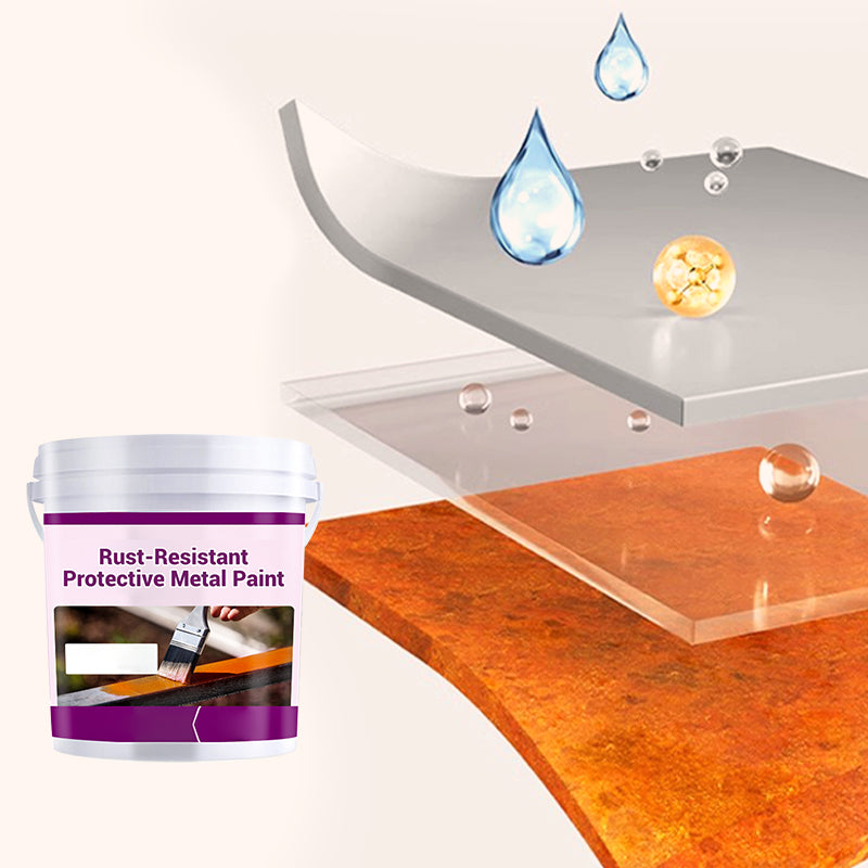 Rust-Resistant Protective Metal Paint