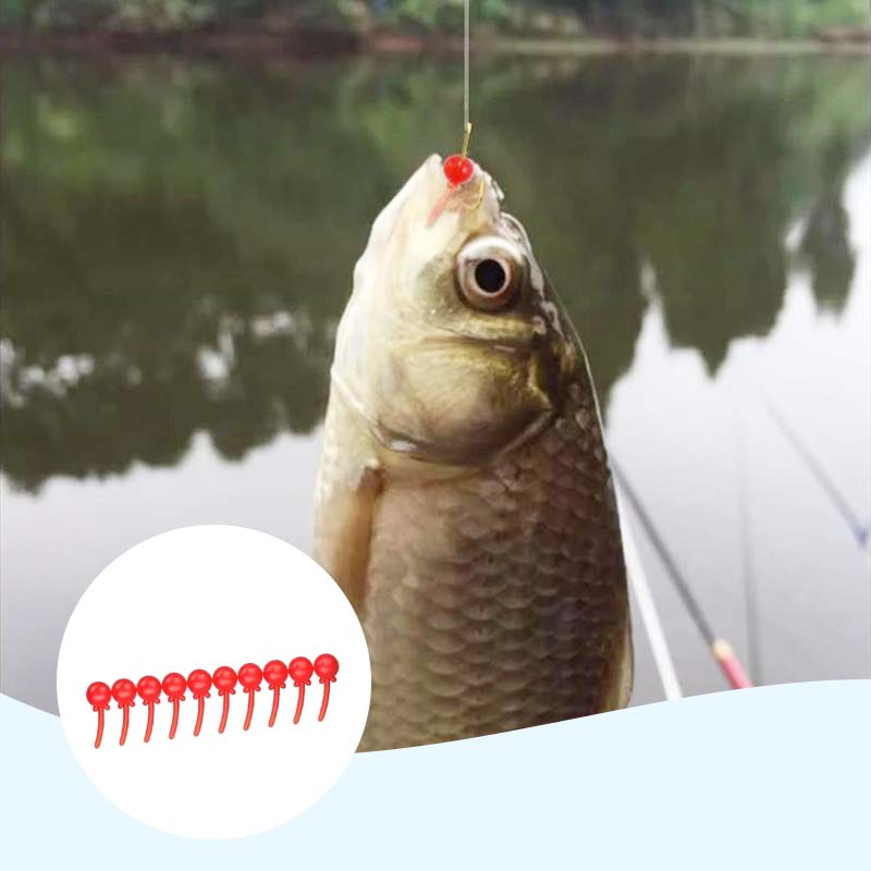 🦈Weicher, schwimmender Wurm-Angelköder - Schachtel mit 260 Ködern🎣Zeitlich begrenztes Sonderangebot🎉Kaufe 1, erhalte 1 gratis🎁