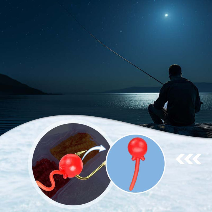 🦈Weicher, schwimmender Wurm-Angelköder - Schachtel mit 260 Ködern🎣Zeitlich begrenztes Sonderangebot🎉Kaufe 1, erhalte 1 gratis🎁