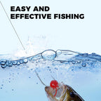 🦈Soft Floating Worm Lure Bait for Fishing - Box of 260 lures🎣Limited-Time Special Offer🎉Buy 1, Get 1 Free🎁