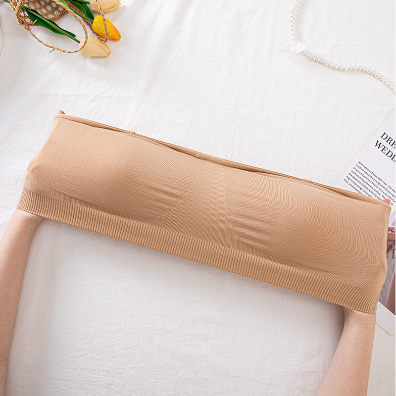 👙Je mehr kaufen, desto mehr sparen.🤍Kabelloser Bandeau-BH für Damen mit abnehmbaren Trägern
