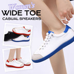 Women's Wide Toe Casual Sneakers