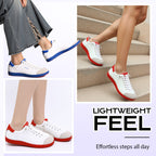 Women's Wide Toe Casual Sneakers