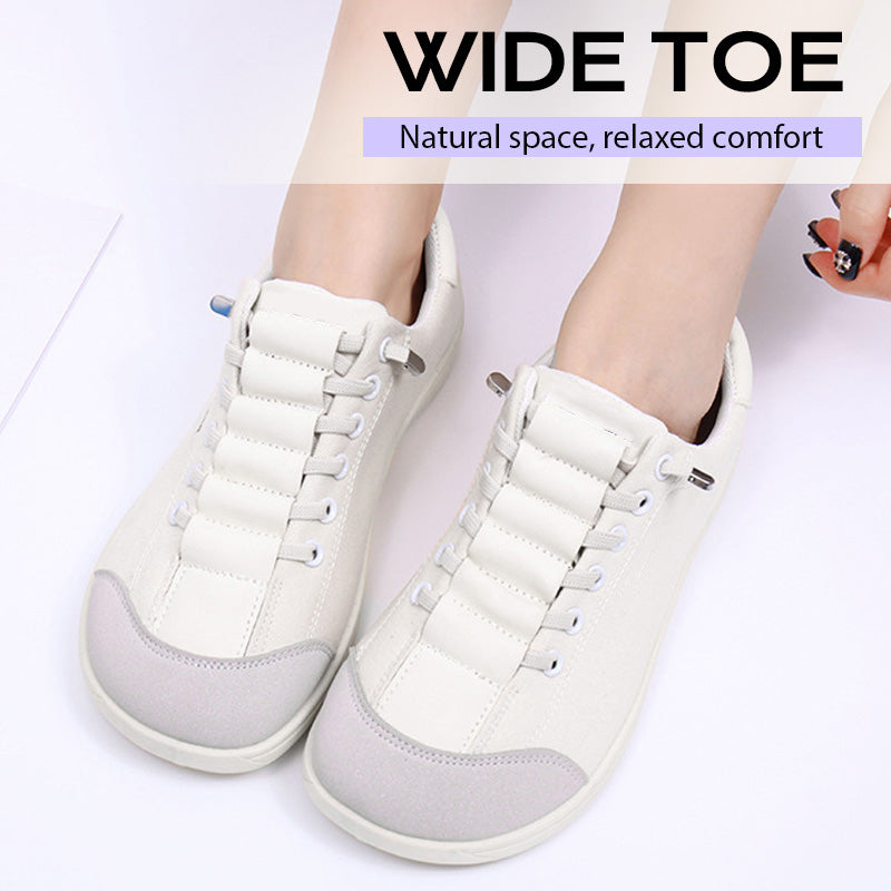Women's Wide Toe Casual Sneakers