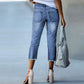Women’s Timeless High-Waist Jeans 👖💼 – Skin-Friendly Wrinkle-Resistant Fabric, Slimming Fit & Long-Leg Effect, Elegant for Office & Daily