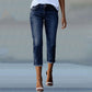 Women’s Timeless High-Waist Jeans 👖💼 – Skin-Friendly Wrinkle-Resistant Fabric, Slimming Fit & Long-Leg Effect, Elegant for Office & Daily