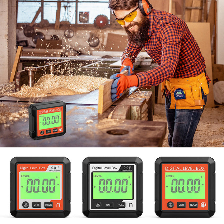 📏Precision Measurement-Portable Digital Protractor &amp; Level Tool✨