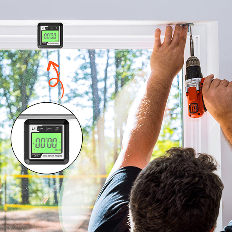 📏Precision Measurement-Portable Digital Protractor &amp; Level Tool✨