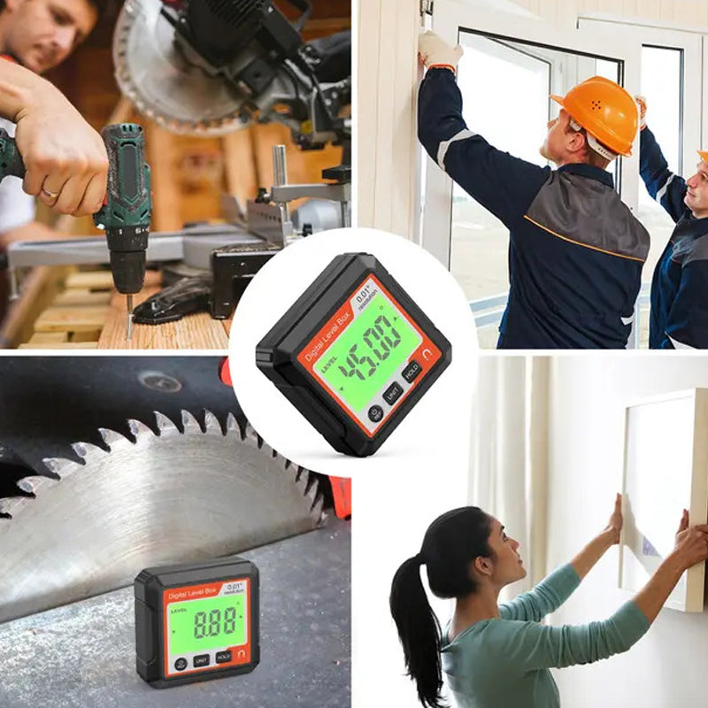 📏Precision Measurement-Portable Digital Protractor & Level Tool✨