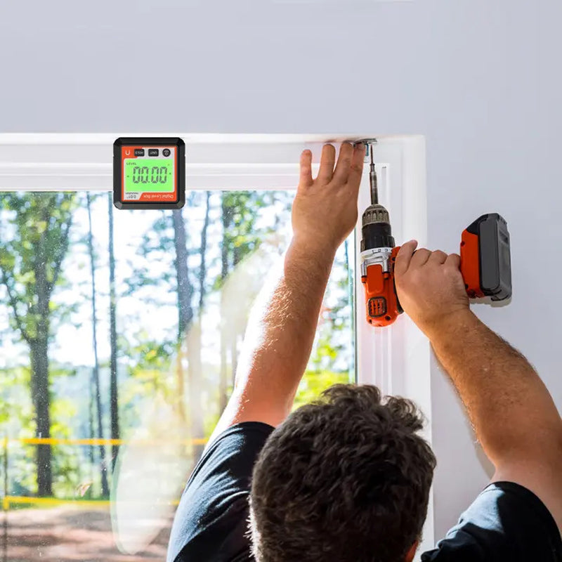 📏Precision Measurement-Portable Digital Protractor &amp; Level Tool✨