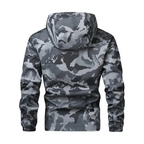 Men's Camouflage Hooded Jacket with Multi-Pocket