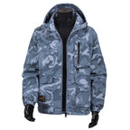 Men's Camouflage Hooded Jacket with Multi-Pocket