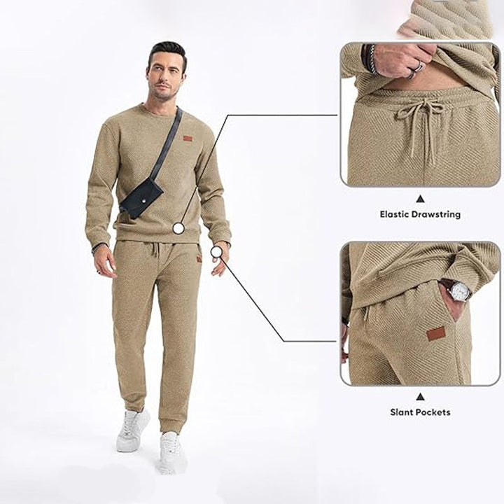 Ανδρικό αθλητικό σετ 2 τεμαχίων - φούτερ &amp; Joggers