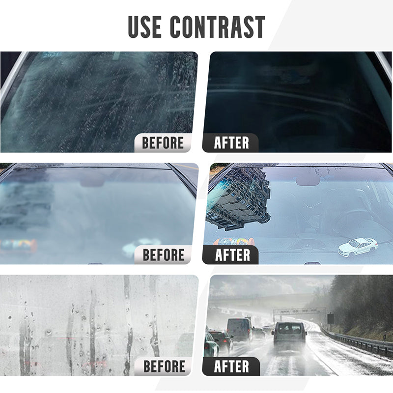 🔥 LAST DAY PROMOTION - BUY 1 Get 1 Free 🔥Car Glass Oil Film Cleaning Agent