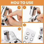 Durable Handheld Hole Punch Pliers with Grommets-📢📢Only 3 Hours Left: Massive Discounts⏰⏰