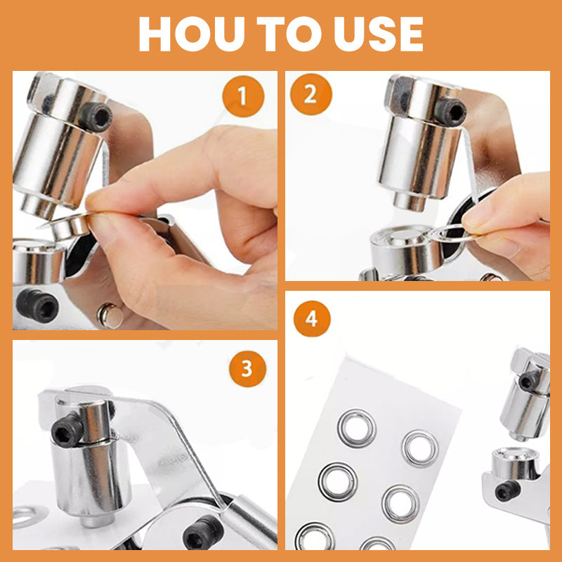 Durable Handheld Hole Punch Pliers with Grommets-📢📢Only 3 Hours Left: Massive Discounts⏰⏰