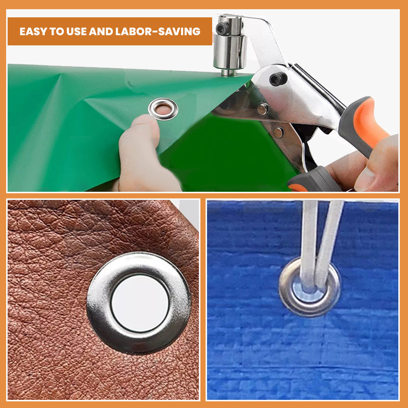 Durable Handheld Hole Punch Pliers with Grommets-📢📢Only 3 Hours Left: Massive Discounts⏰⏰