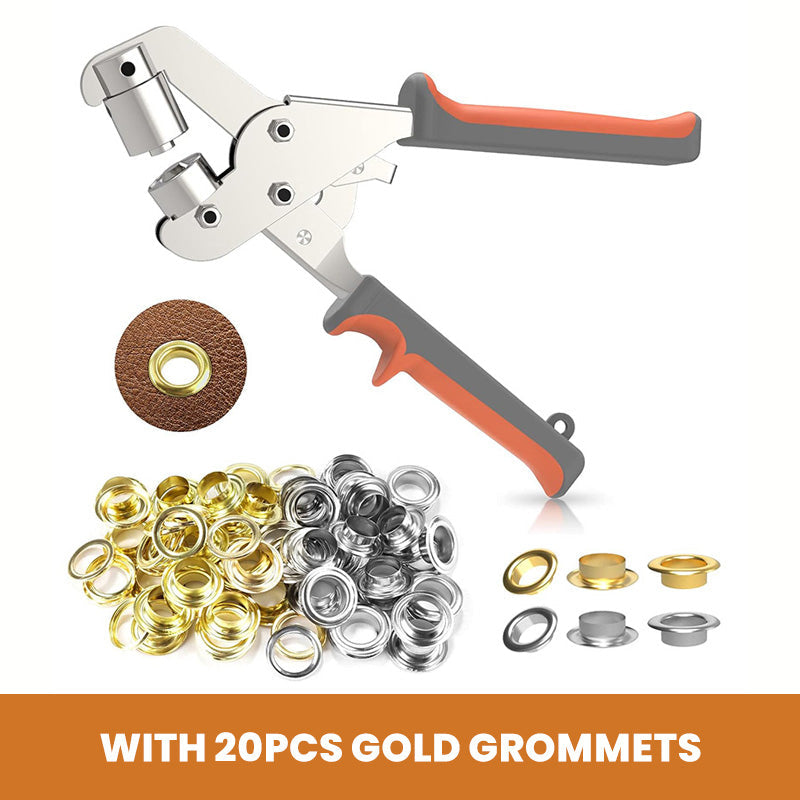 Durable Handheld Hole Punch Pliers with Grommets-📢📢Only 3 Hours Left: Massive Discounts⏰⏰
