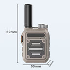 Waterproof & Shock Resistant Mini Walkie-Talkies-📢📢Flash Sale: Ending in 3 Hours!⏰⏰