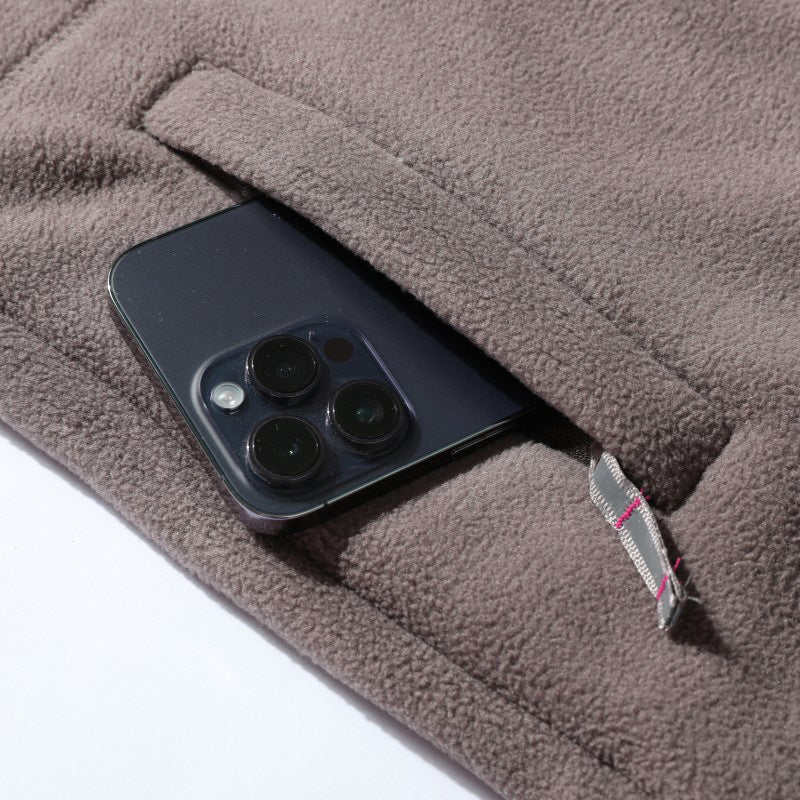 [Best Gift For Him] Men's Double-Faced Faux Fleece Warm Hooded Jacket