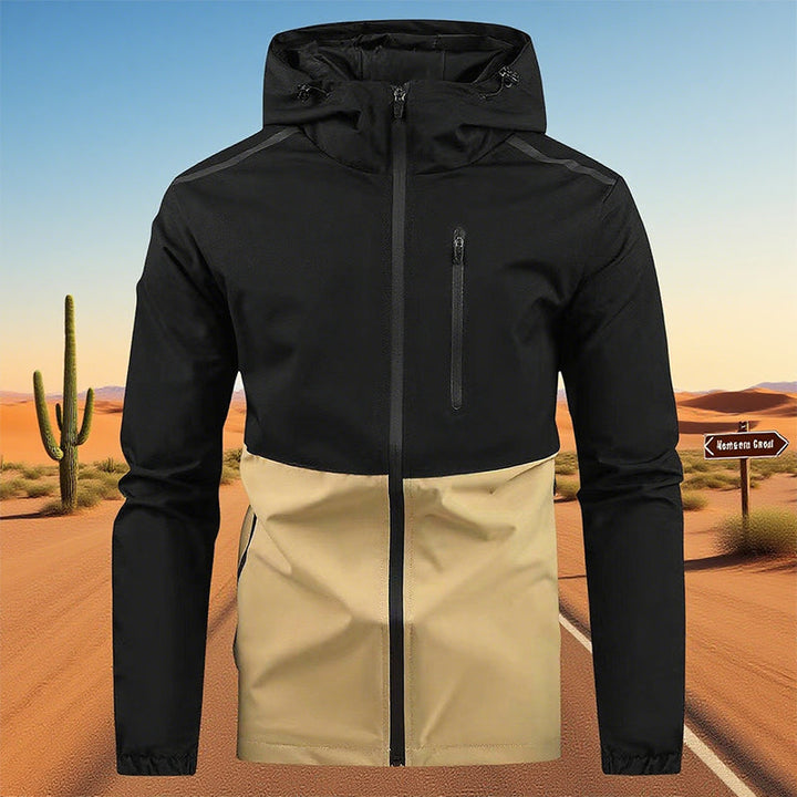 🎉🛍️HOT SALE 50% OFF🎉Men’s Color-block Hooded Windproof Casual Jacket