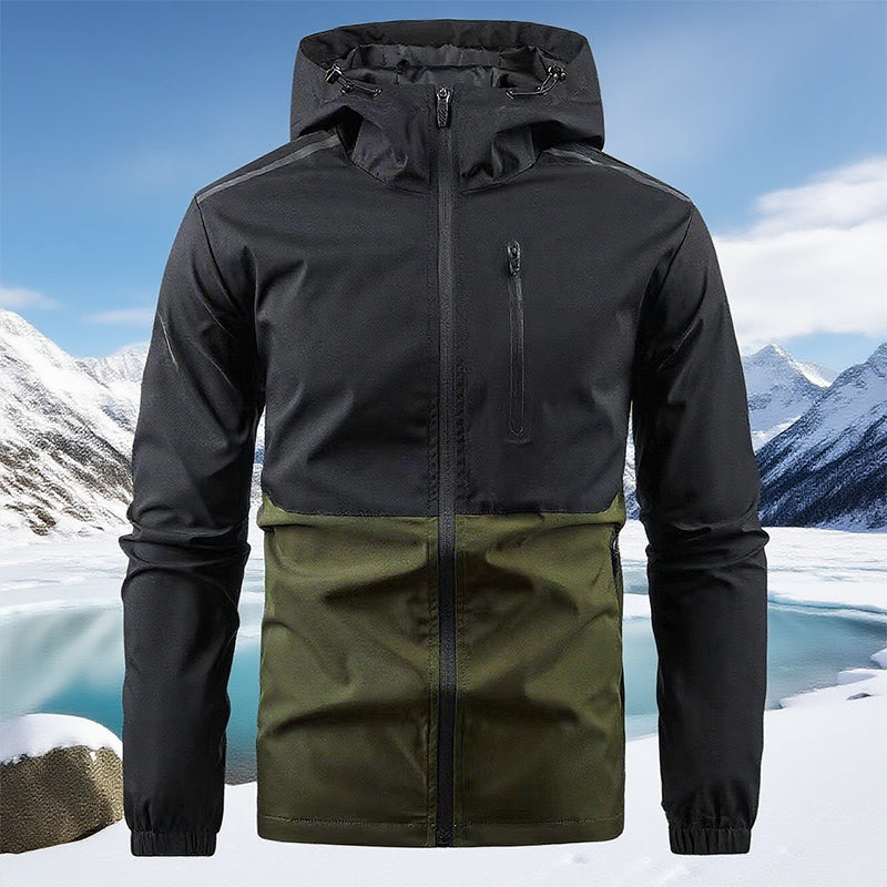 🎉🛍️HOT SALE 50% OFF🎉Men’s Color-block Hooded Windproof Casual Jacket