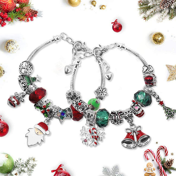 🎅Christmas Gift idea 50%OFF -🎁DIY Christmas Advent Calendar Bracelets Set