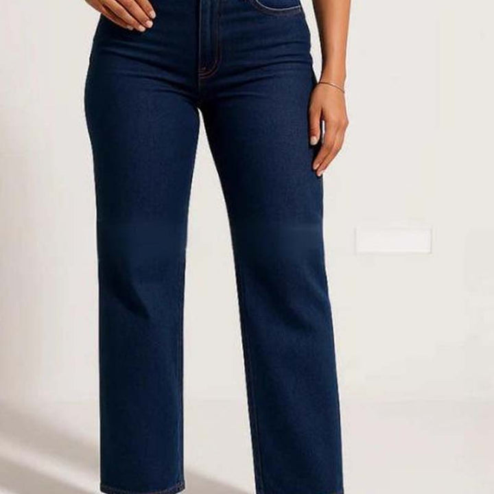 🔥 PROMOCIÓN DE ÚLTIMO DÍA - 50% DE DESCUENTO 🔥 Pantalones vaqueros de mujer de talle alto y pierna recta estilo vintage.