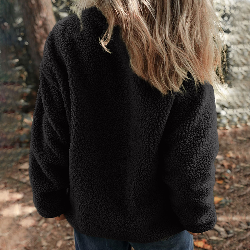 🎉Winter Hot Sale 50% Off🌹Women’s Warm Zip-Up Coat with Chest Pocket