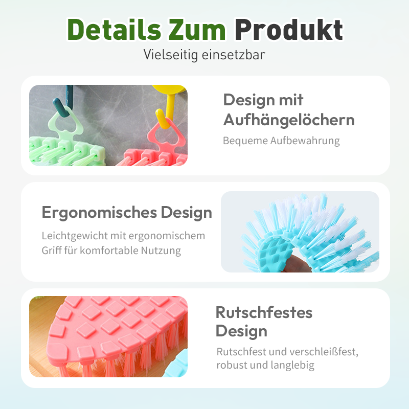 Multifunctional Flexible Cleaning Brush