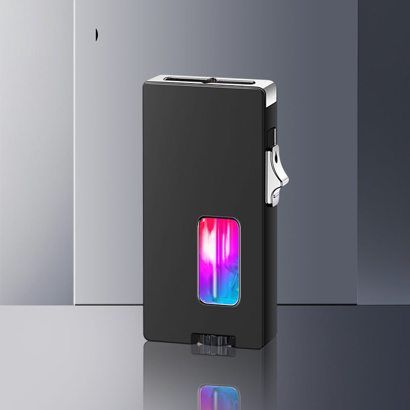 🔥Limited quantity, while stocks last🔥 Wide Flame Butane Lighter with LED Window & Shake Ignition