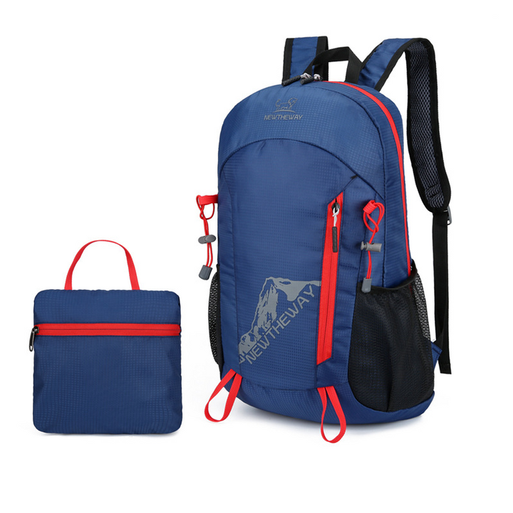 🔥 SISTE DAGS KAMPANJE - 50 % RABATT 🔥Sammenleggbar vanntett campingryggsekk