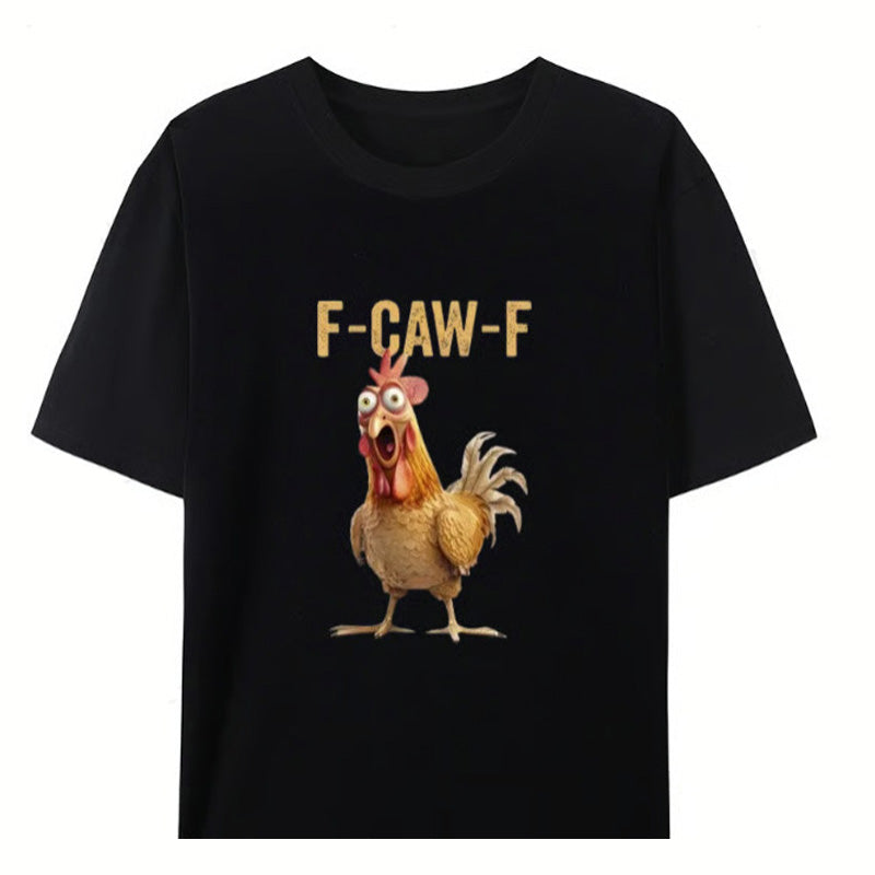 Unisex rolig och lekfull grafisk T-shirt