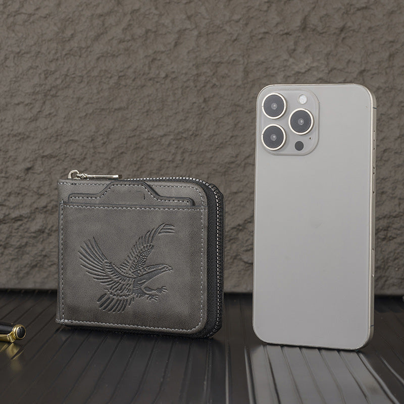🔥2025 Hot Sale🔥Men's Eagle Embossed Wallet