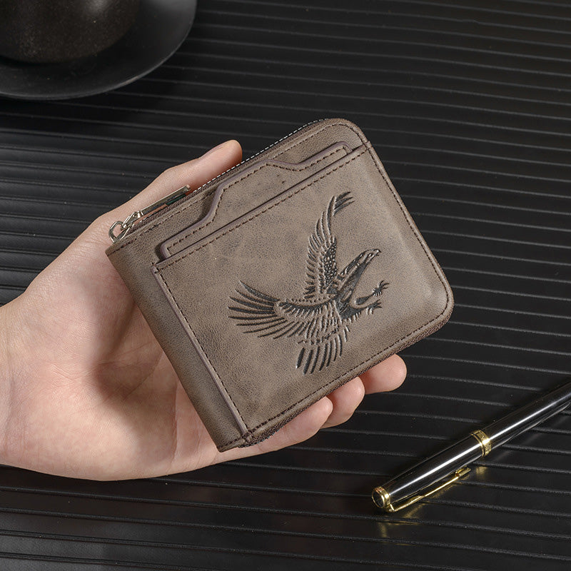 🔥2025 Hot Sale🔥Men's Eagle Embossed Wallet