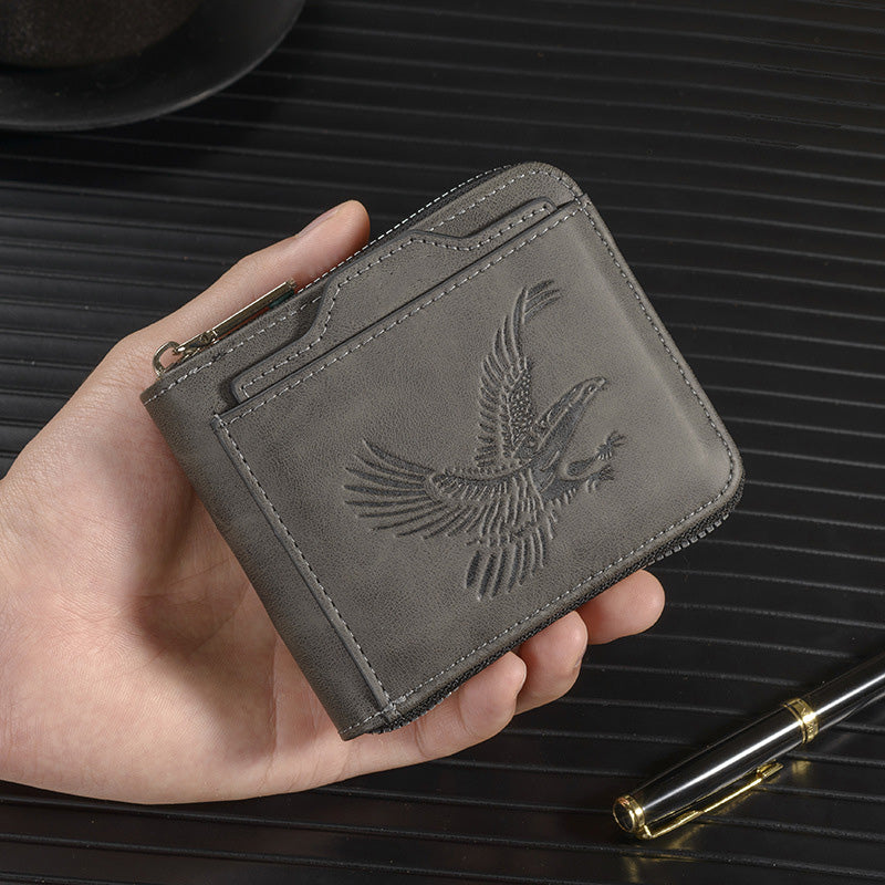 🔥2025 Hot Sale🔥Men's Eagle Embossed Wallet