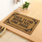Funny Text Print Welcome Doormat