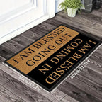 Funny Text Print Welcome Doormat