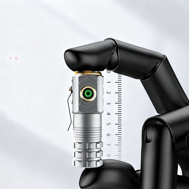 Mini Portable Flashlight with Rechargeable Battery