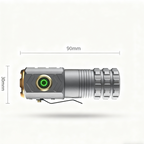 Mini Portable Flashlight with Rechargeable Battery