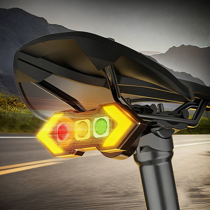 Kit de luces traseras de señal de giro inalámbrica para bicicleta