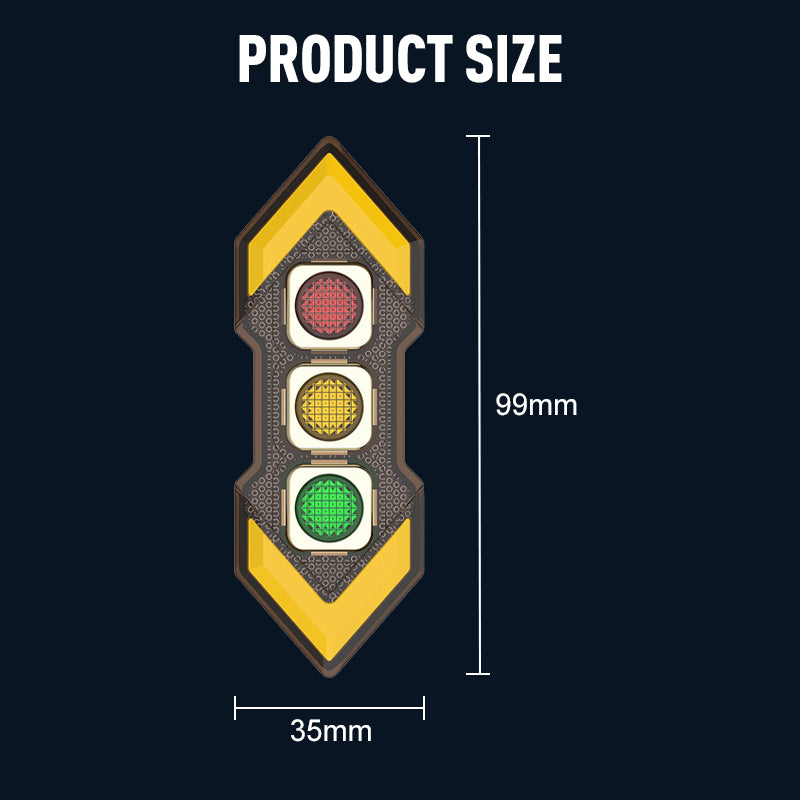 Kit de luces traseras de señal de giro inalámbrica para bicicleta