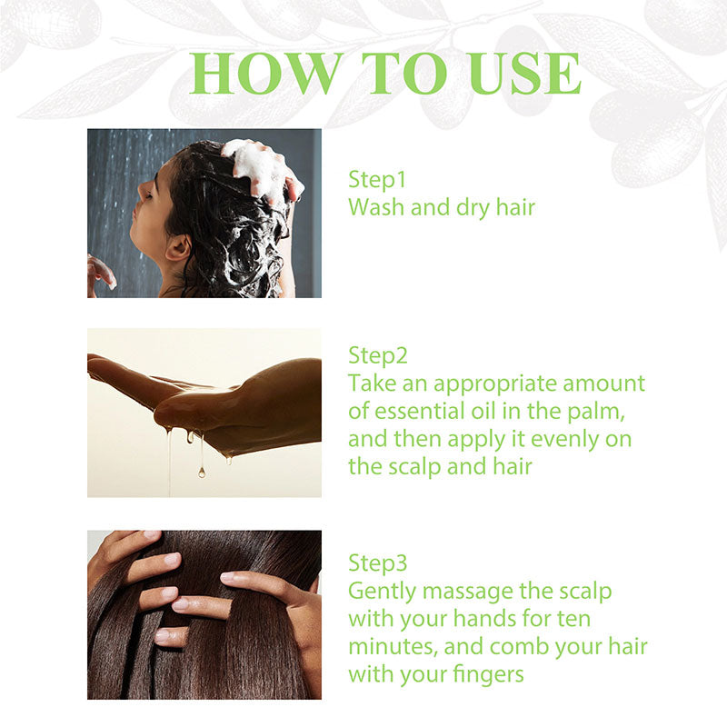 🔥 LAST DAY PROMOTION - 50%OFF 🔥 Smooth Fragrant Rosemary Hair Essential Oil