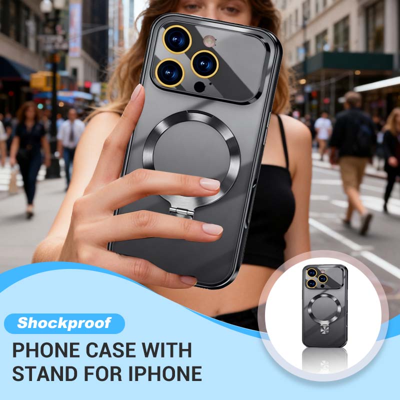 Shockproof Phone Case with Stand for iPhone