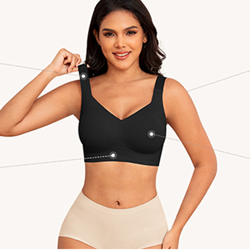 💜 LAST DAY PROMOTION - 50% OFF💜Women's Seamless Full Coverage Wireless Bra